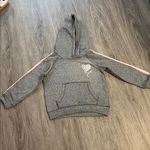 DKNY Charcoal Knit Top